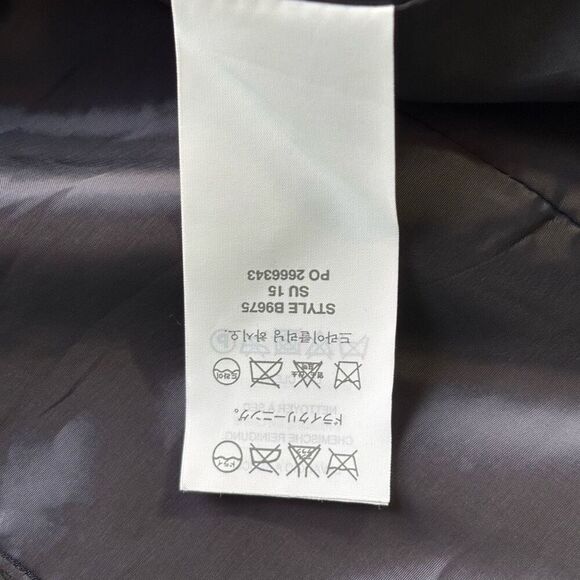 J.Crew 1035 Navy Blue Super 120's Single Button Wool Blazer Size 0 - Picture 4 of 10